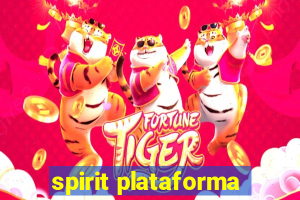 spirit plataforma